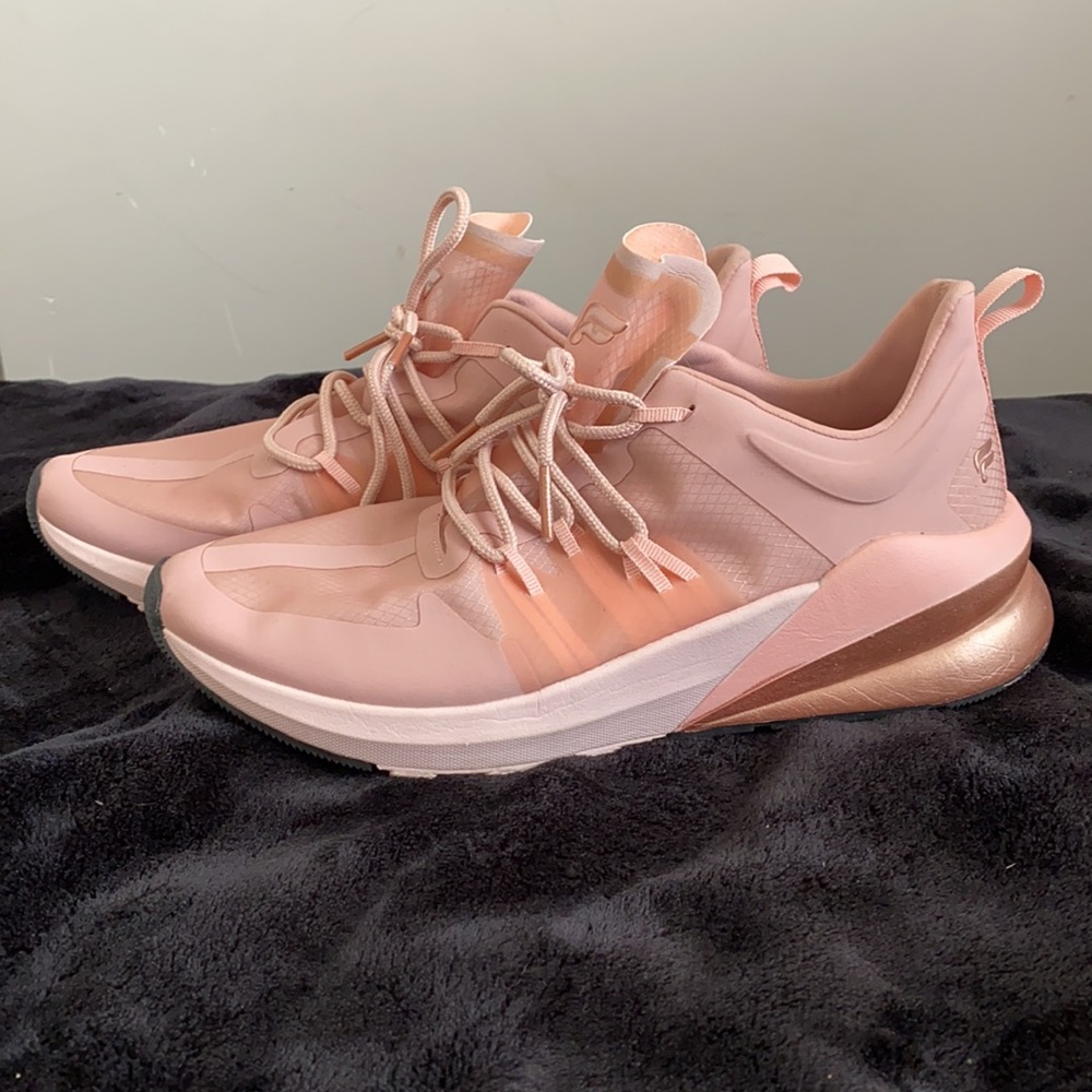 Fabletics Sneakers . Rose Gold/Metallic . Size 8.5